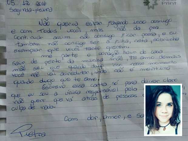 Fotos Imagens Garota De Anos Desaparece Em Sp E M E Localiza Carta Dor E Amor Blog