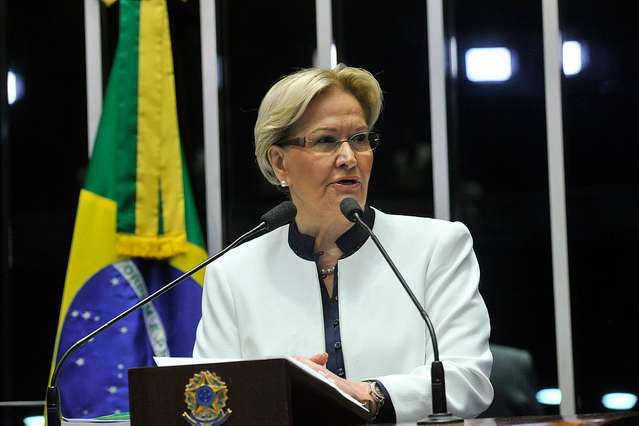 A senadora Ana Amélia disse que o povo gaúcho não admite neutralidade